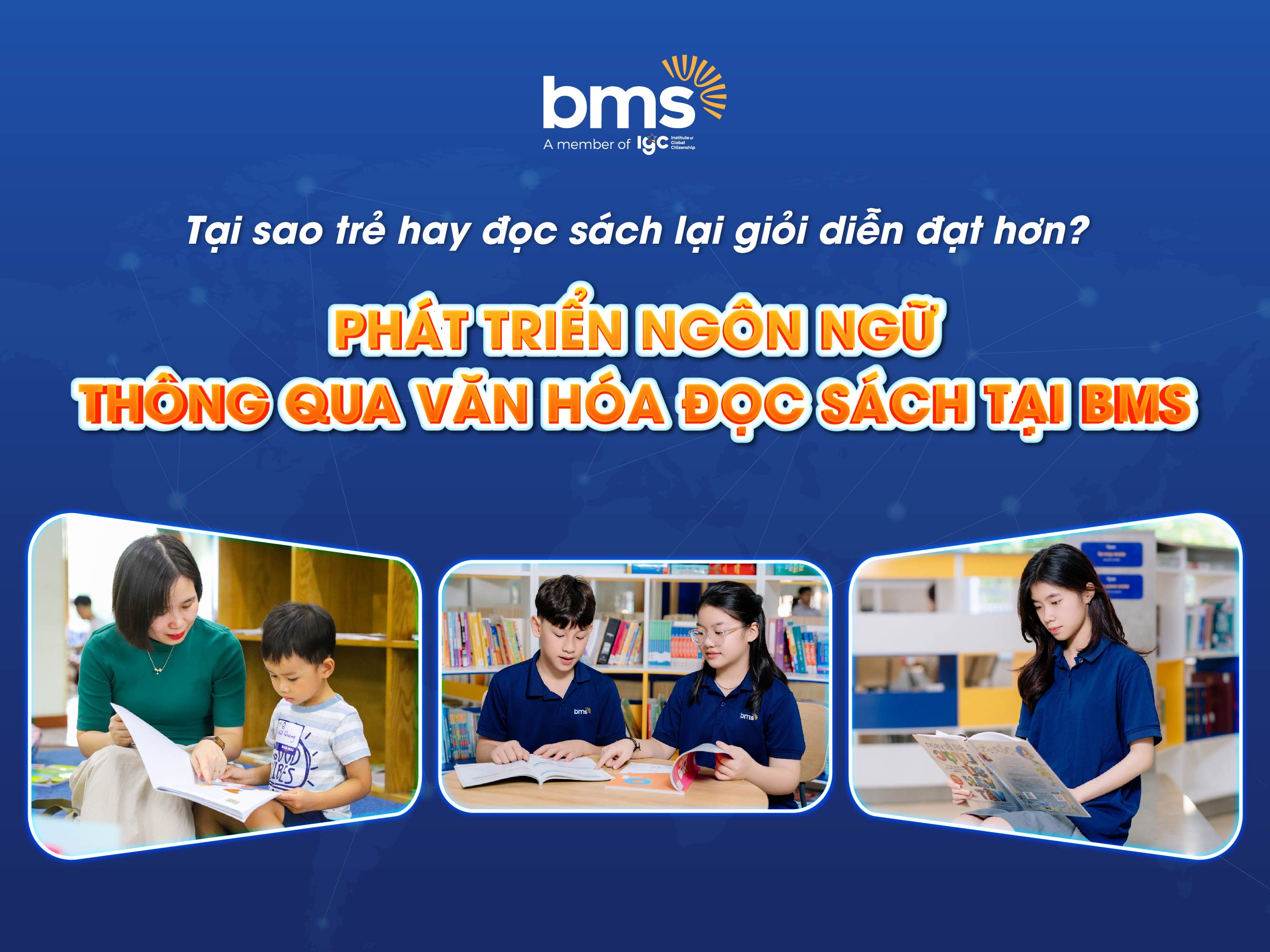 Tại sao trẻ hay đọc sách lại giỏi diễn đạt hơn?